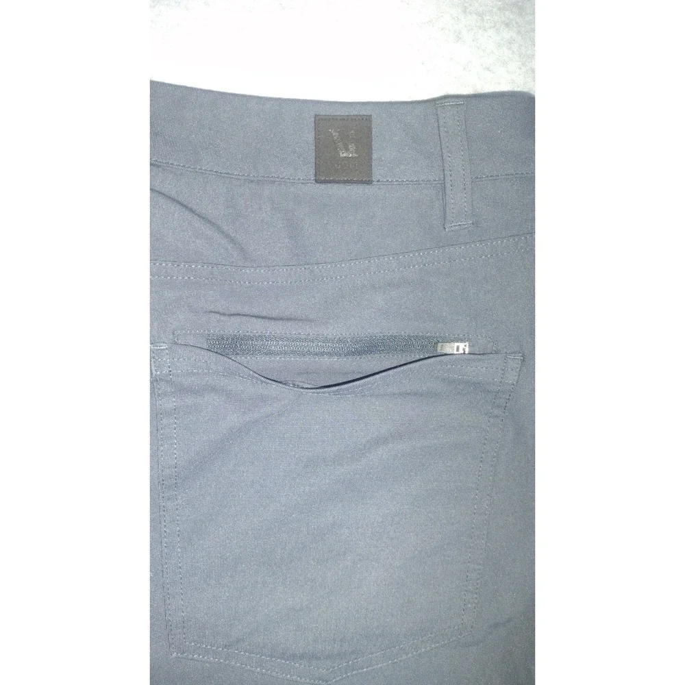 Vuori Pants Men Size 36X29 GrayHigh Rise Straight Leg Athleisure Stretch - Picture 3 of 12